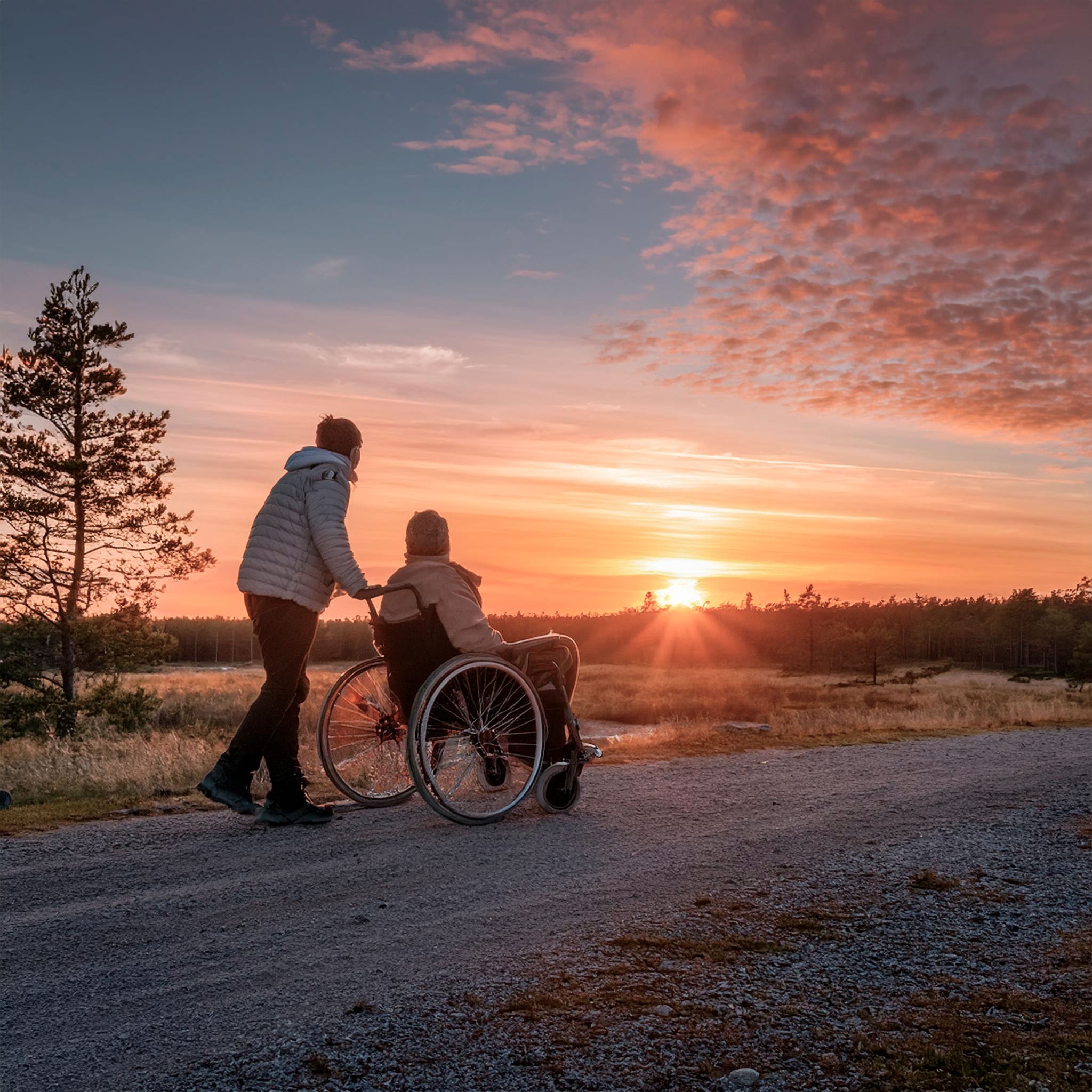 personligassistans rullstol